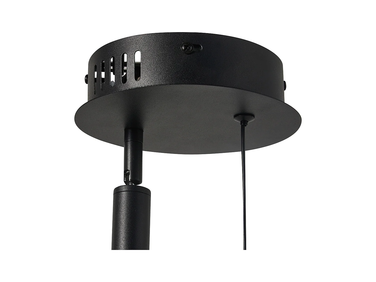 Lampe LED suspendue MABOLE Métal Noir