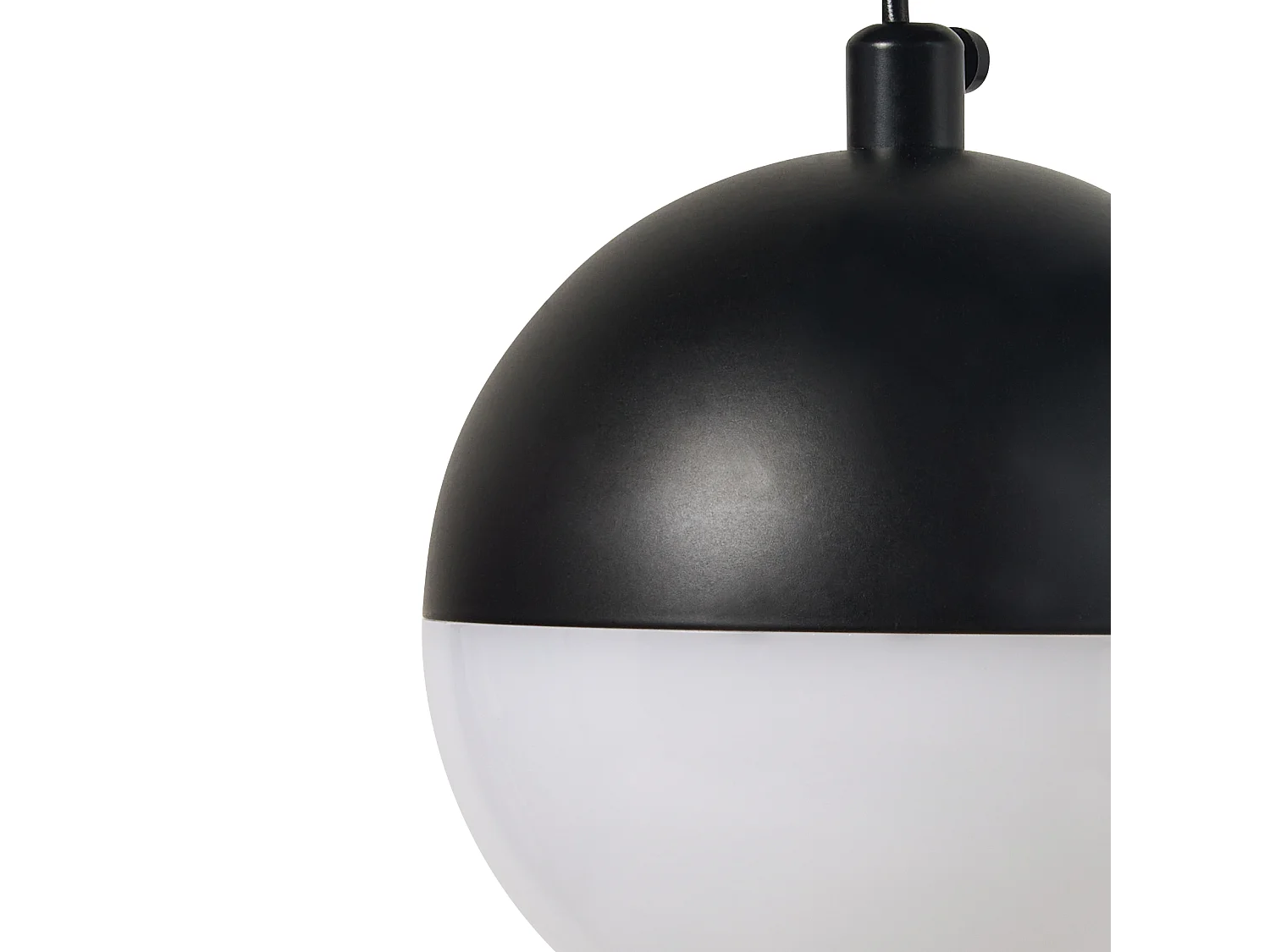 Candeeiro LED suspenso ANKOBRA Metal Preto