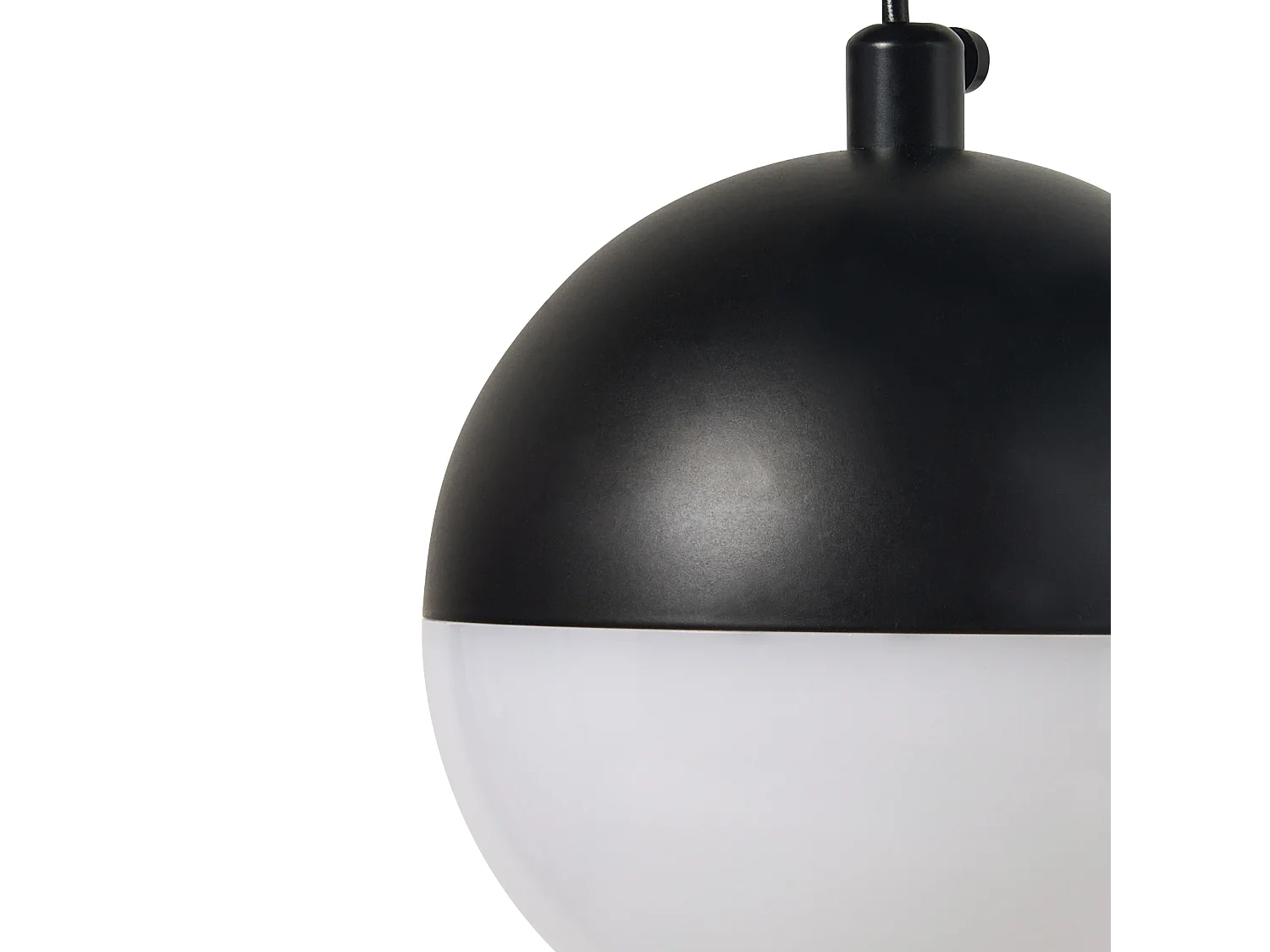 LED Hängelampe ANKOBRA Metall Schwarz