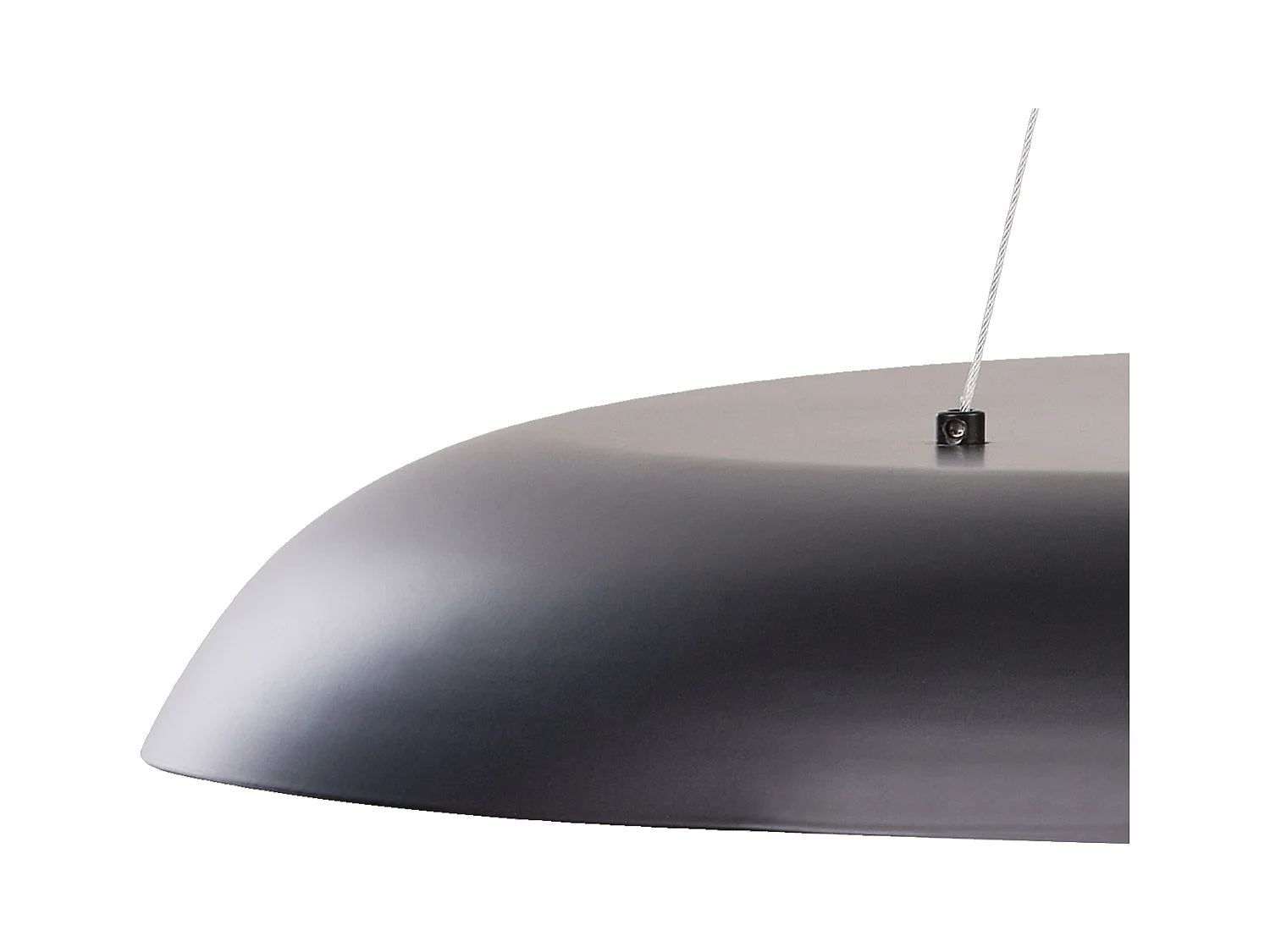 Lampe LED suspendue SURKO Métal Noir