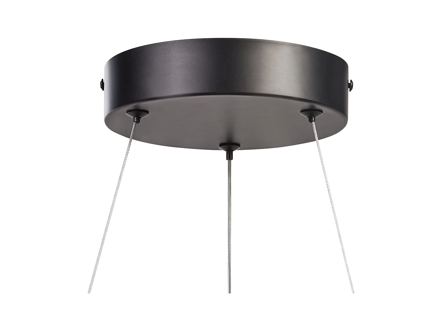 Lampe LED suspendue SURKO Métal Noir