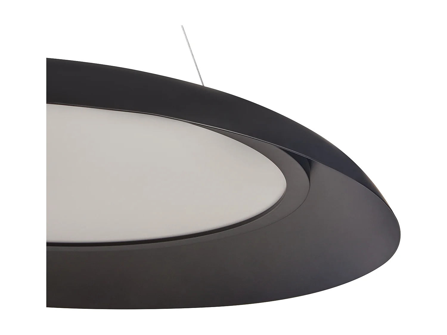 Lampe LED suspendue SURKO Métal Noir