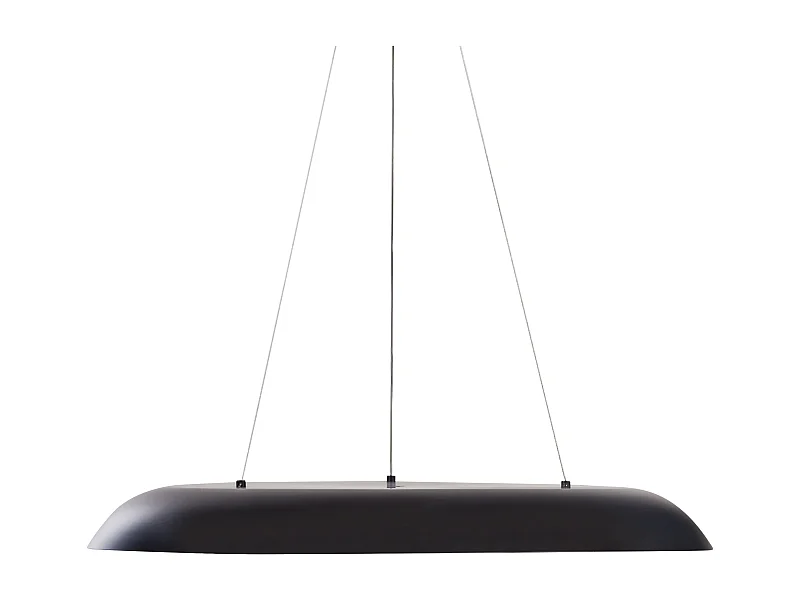 Candeeiro LED suspenso SURKO Metal Preto