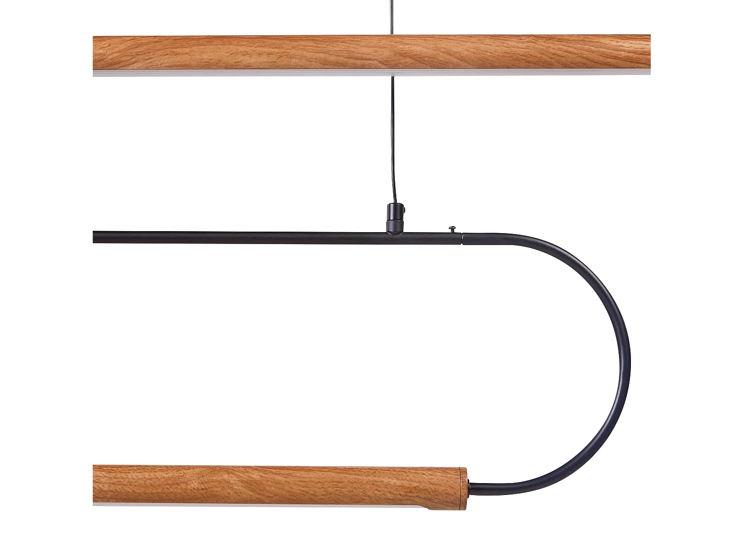 Lampe suspension LOGONE Métal Noir