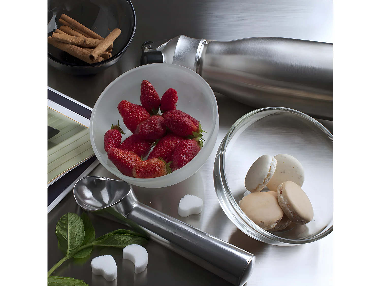 Siphon à chantilly professionnel 0.5 l