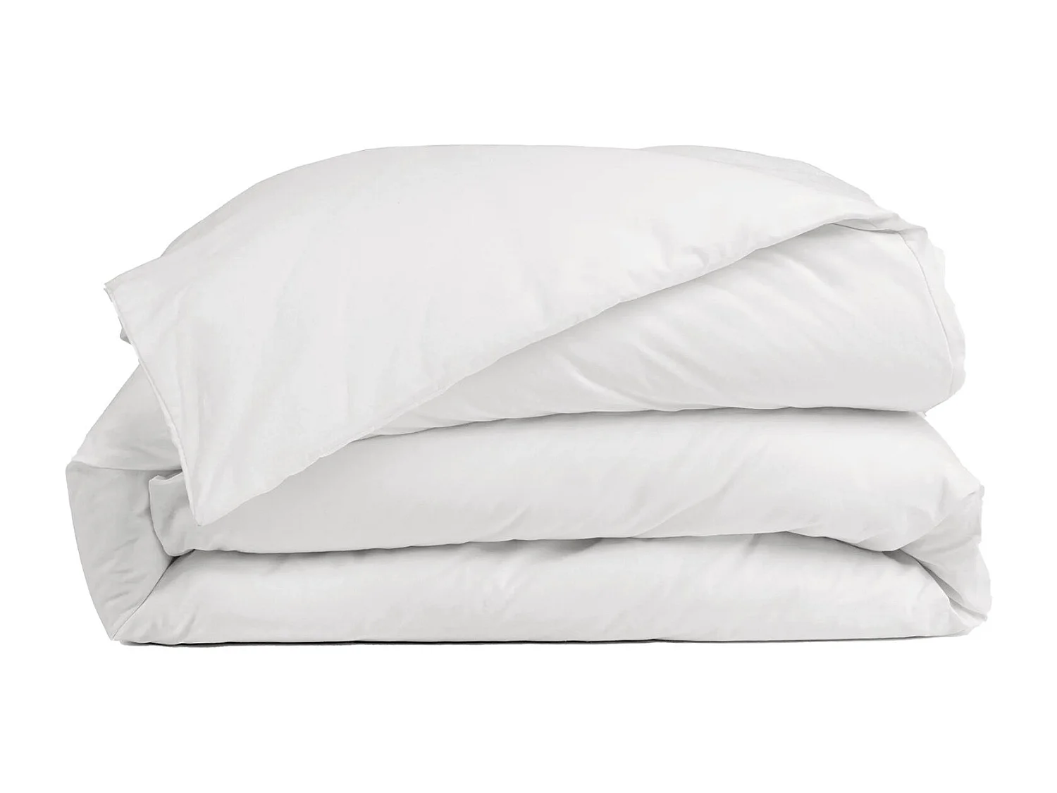 Housse de couette coton blanc 220x240 cm