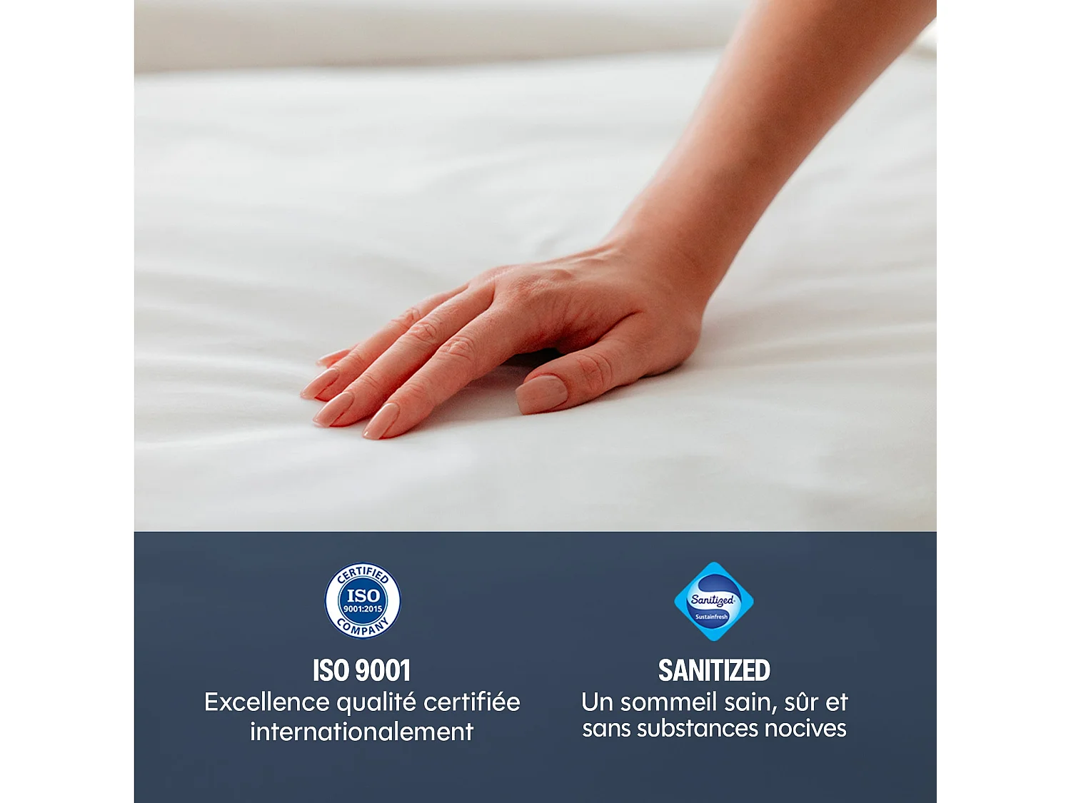 Housse de couette coton blanc 220x240 cm