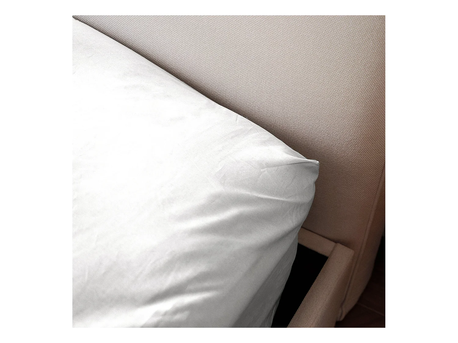 Housse de couette coton blanc 200x200 cm