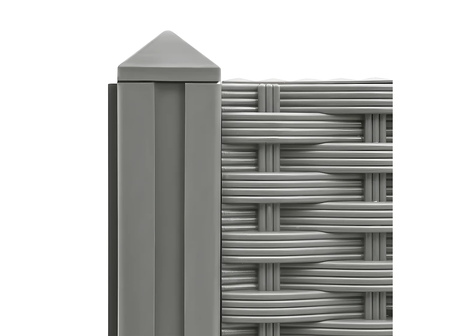 Lit surélevé 80x80x38 cm Polypropylène