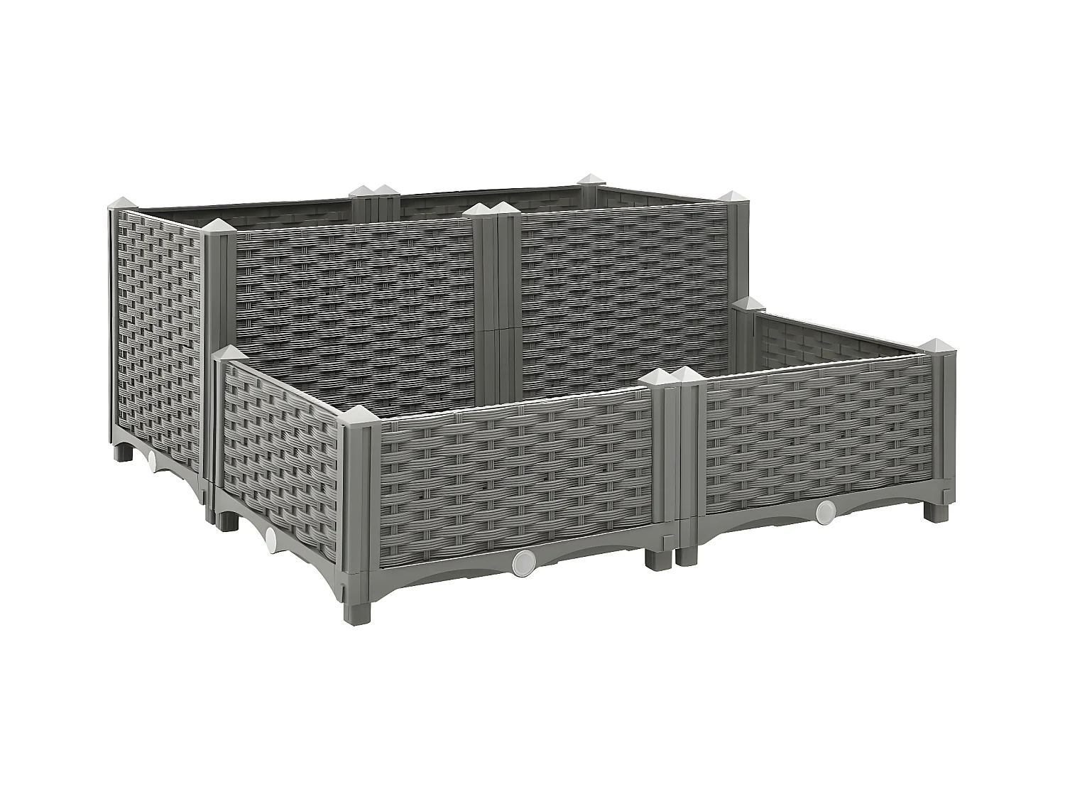 Arriate polipropileno 80x80x38 cm