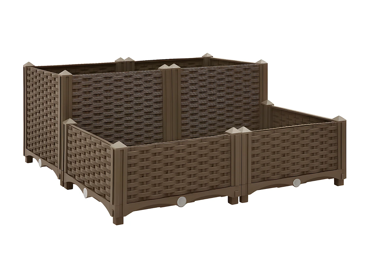 Arriate 80x80x38 cm polipropileno