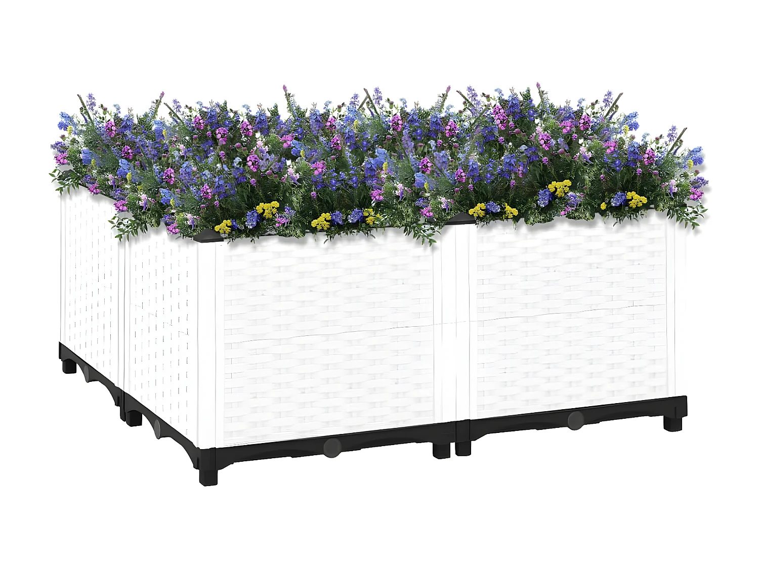 Lit surélevé 80x80x38 cm Polypropylène