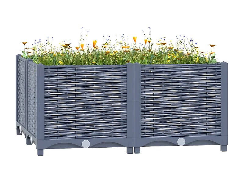 Arriate polipropileno 80x80x38 cm