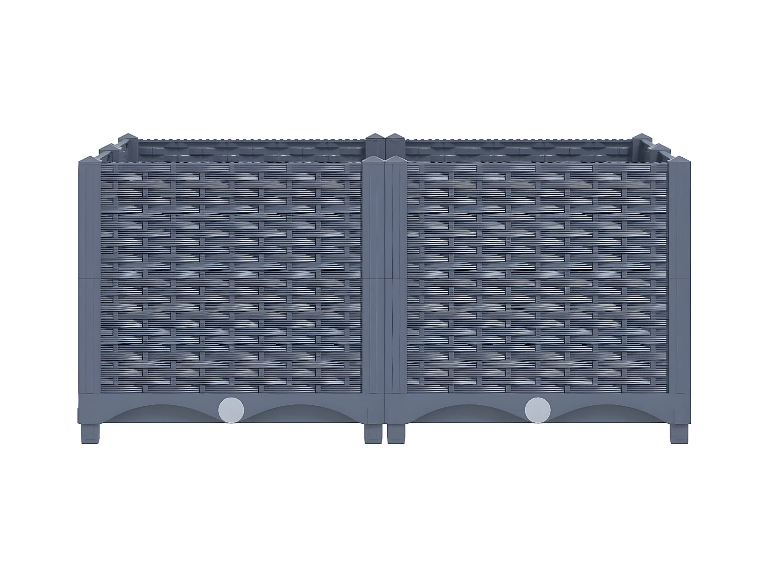 Arriate polipropileno 80x80x38 cm