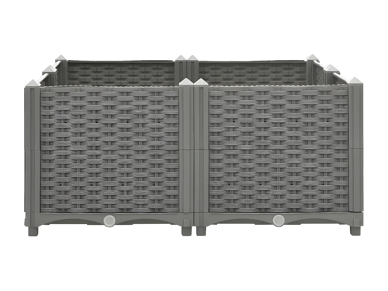 Lit surélevé 80x80x38 cm Polypropylène