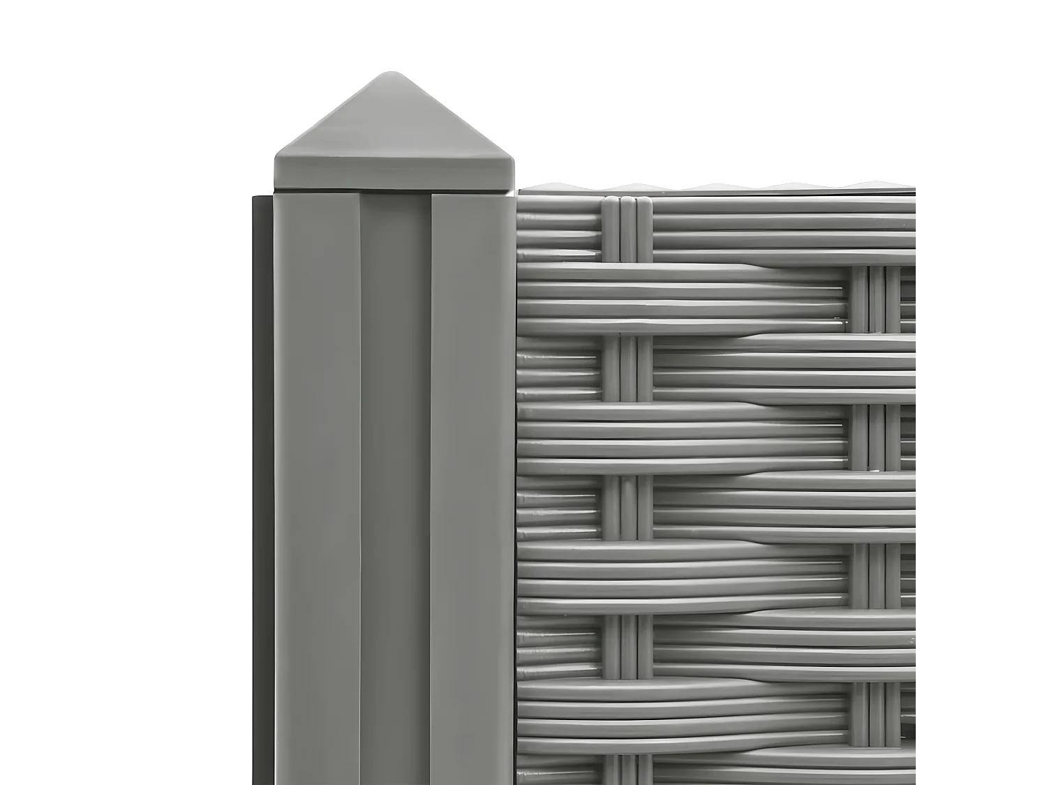 Lit surélevé 80x80x38 cm Polypropylène