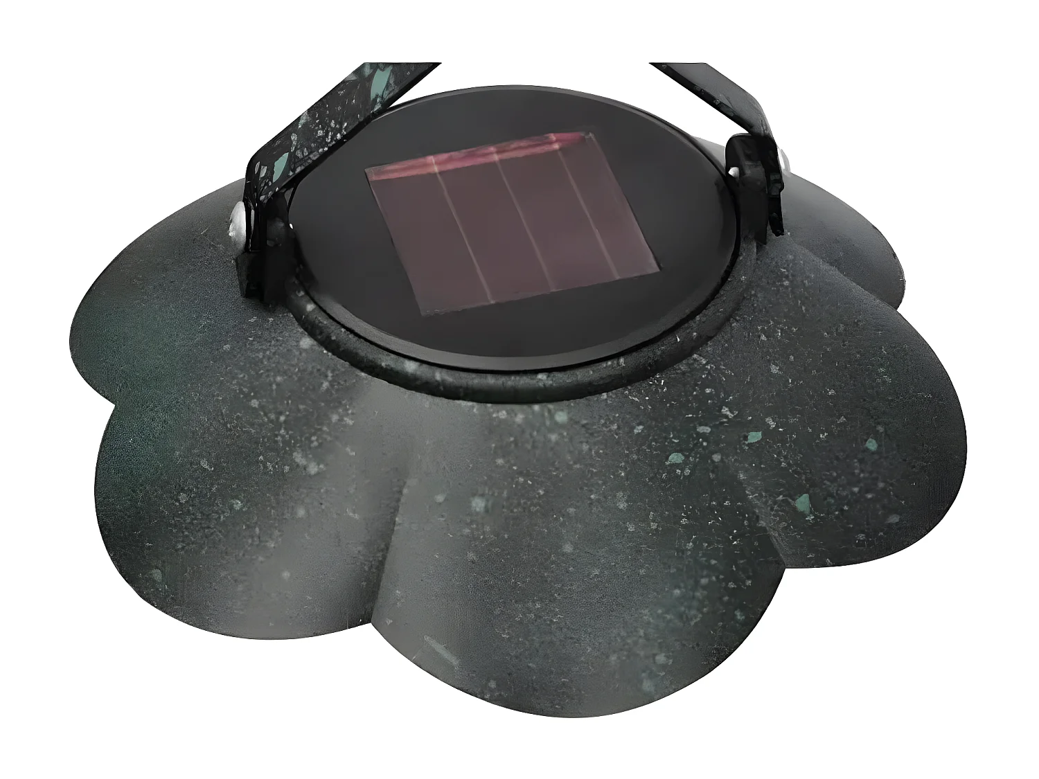 Cesta de planta com LED solar