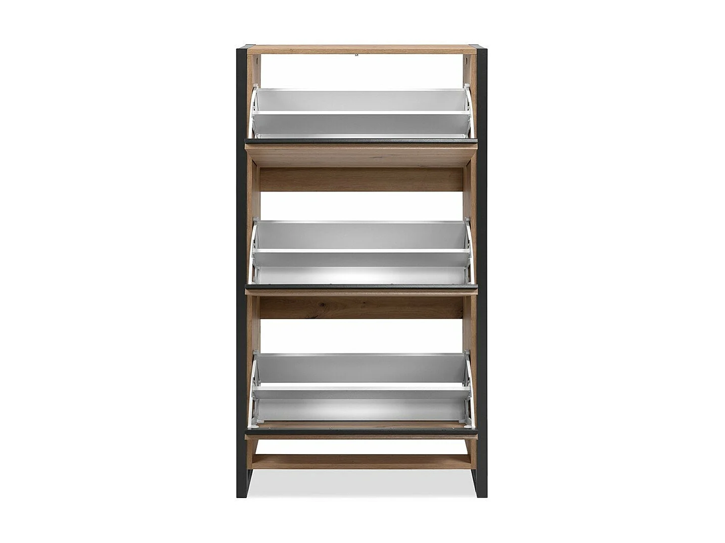 Mueble de zapatos con 3 abatibles L70 cm - DENVER