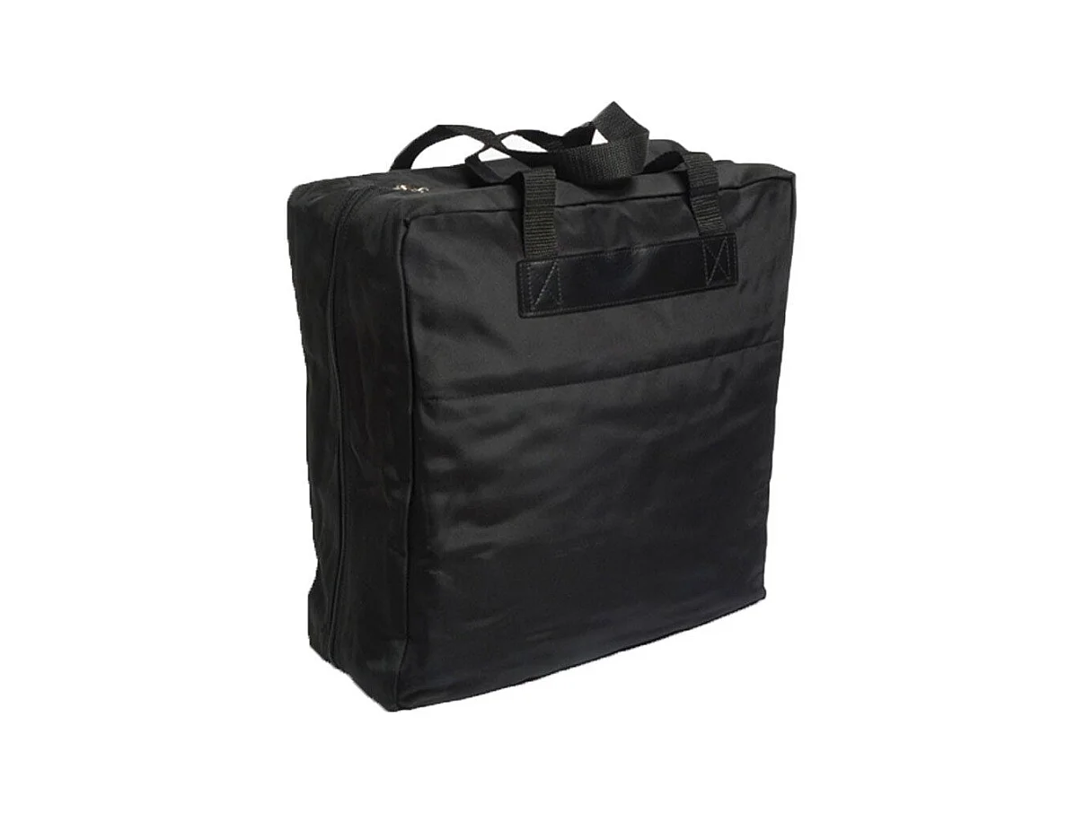 Borsa portascarpe nera 6 paia