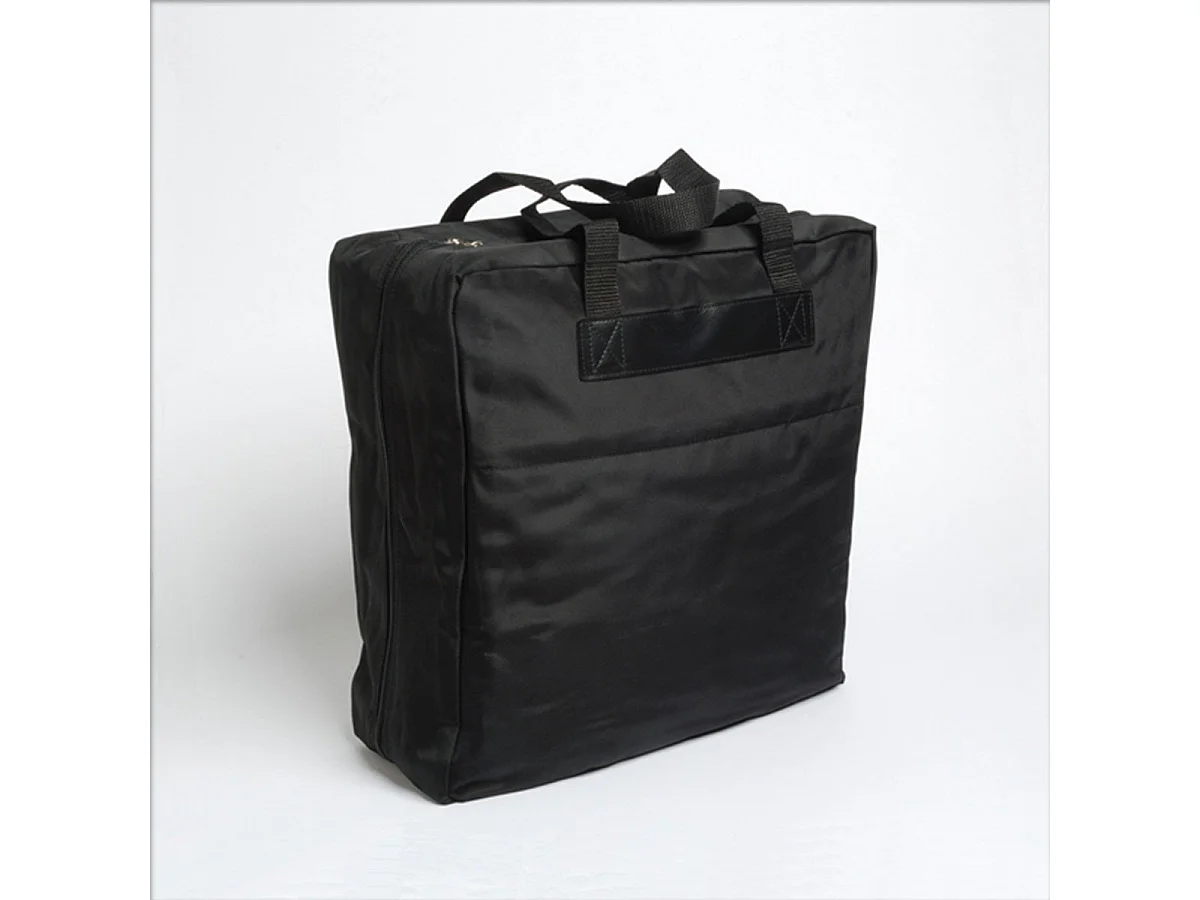 Borsa portascarpe nera 6 paia