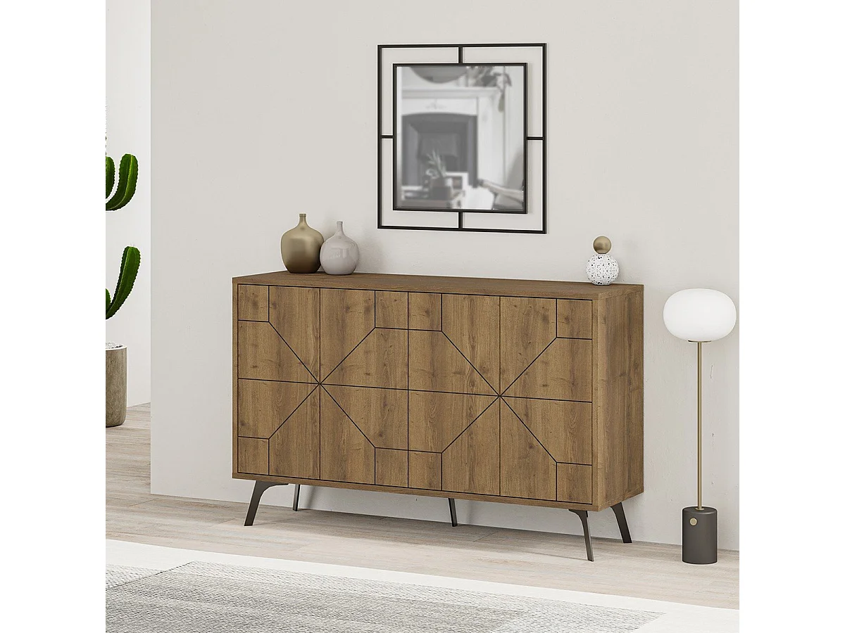 Buffet 4 deuren L123 cm - Dune