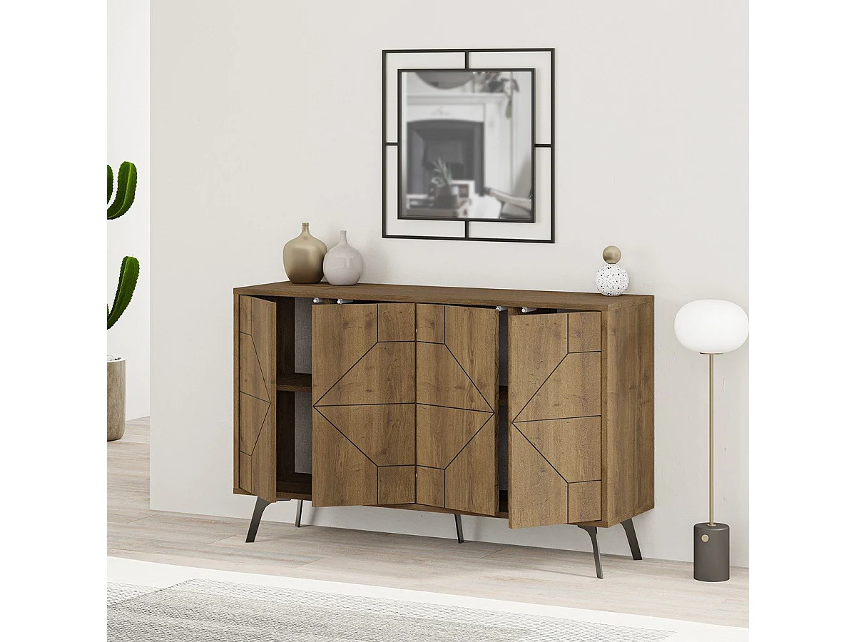 Buffet 4 deuren L123 cm - Dune