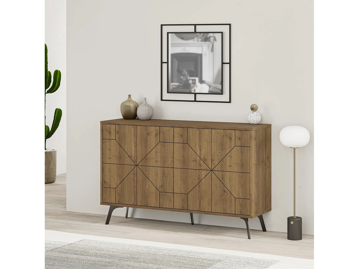 Buffet 4 deuren L123 cm - Dune