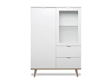 White display cabinet