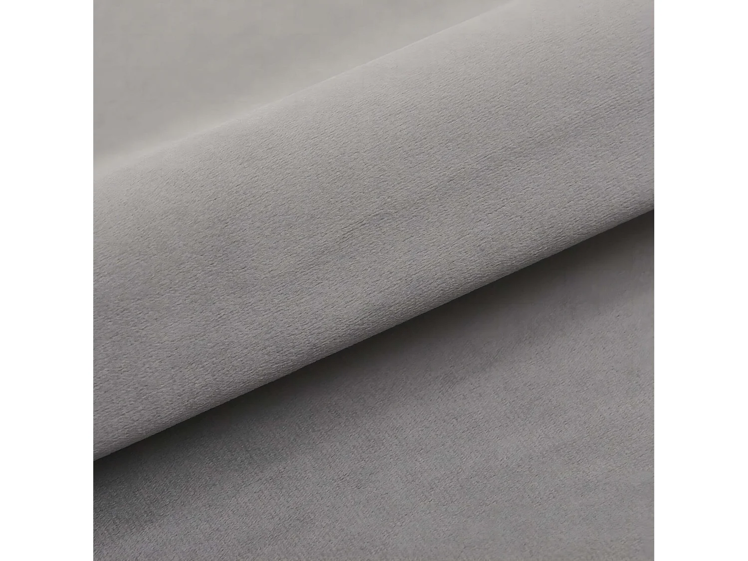 Lit tapissé 140x200 gris avec rangement et tête de lit