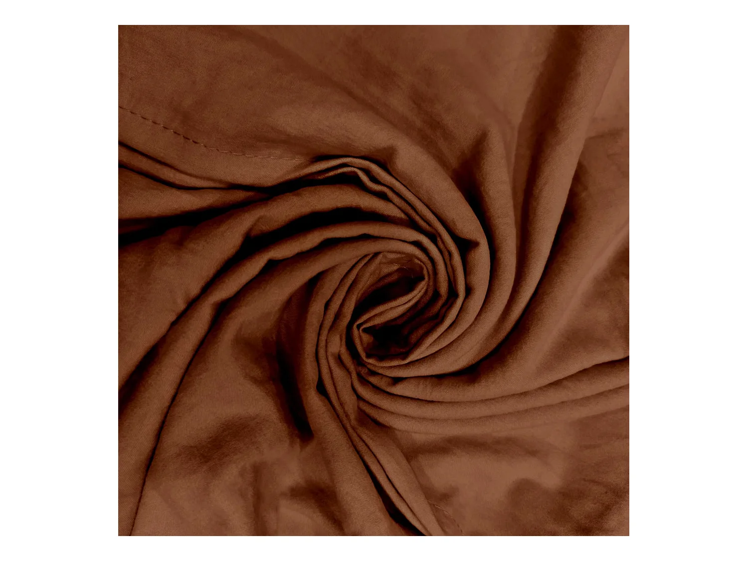 Set funda nórdica de microfibra lavada 240x220 cm BOHEME terra, por Intemporel