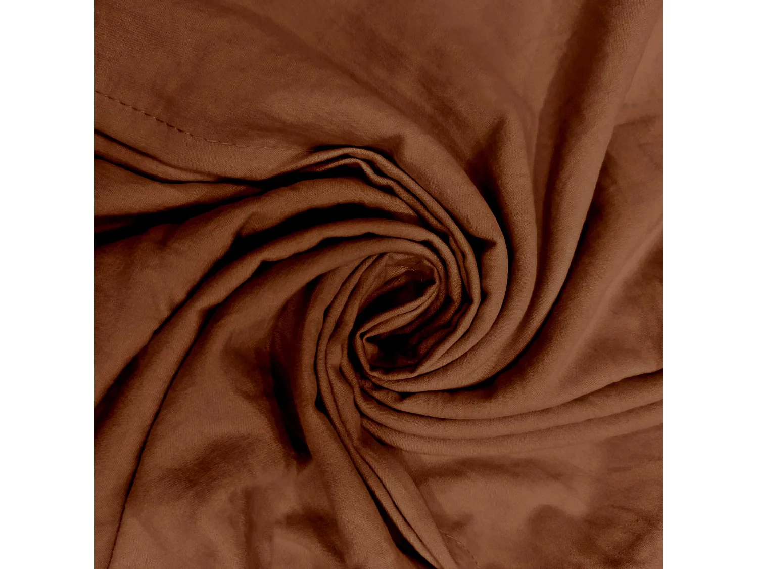 Set funda nórdica de microfibra lavada 240x220 cm BOHEME terra, por Intemporel