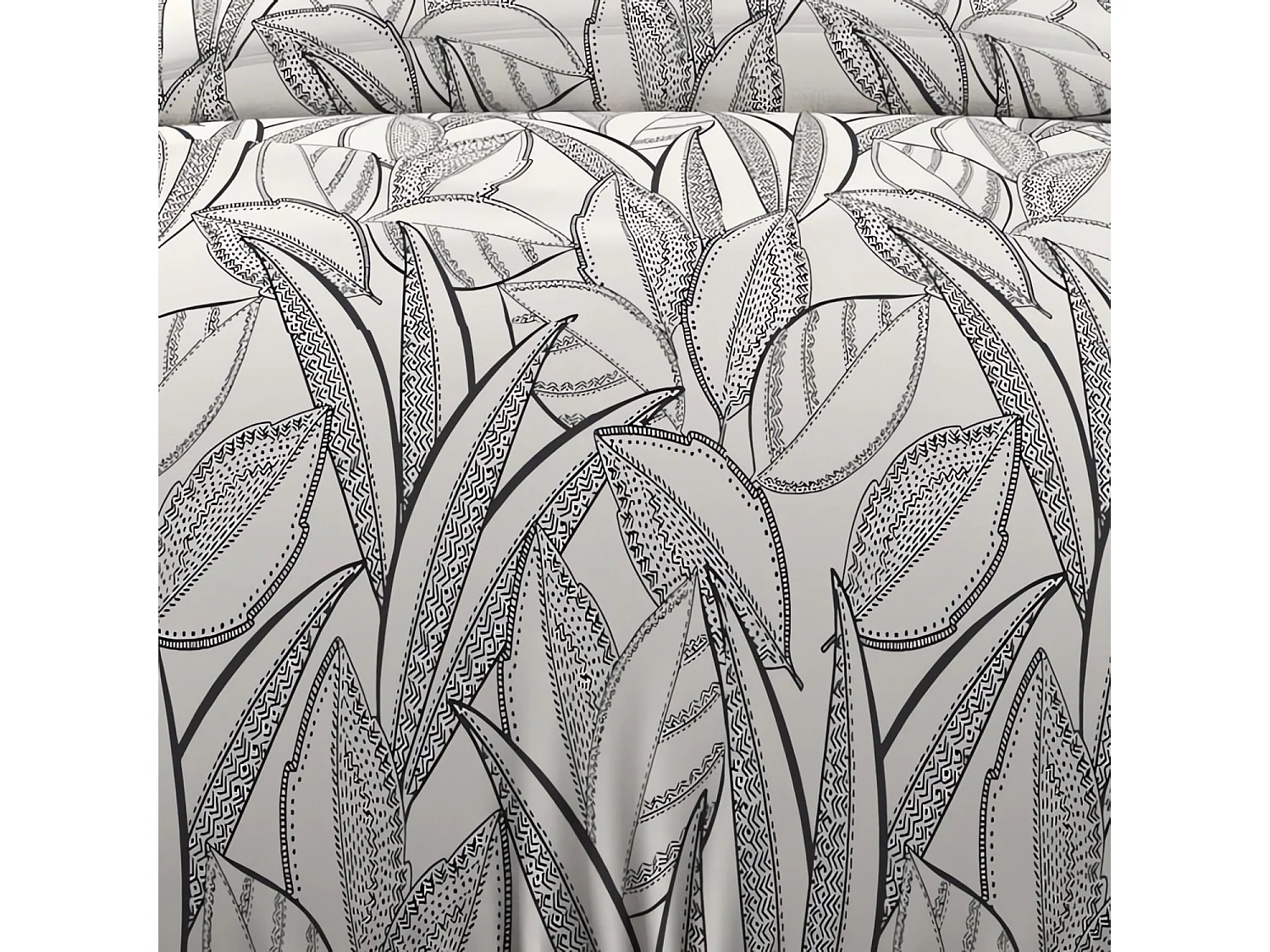 Set funda nórdica de algodón 57 hilos 140x200 cm TOGO blanco