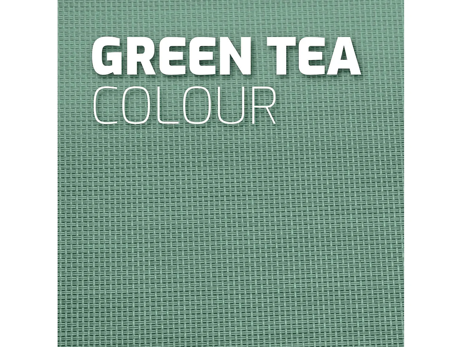 Mezzaluna - Set di 2 sdraio in alluminio e textilene, colore verde