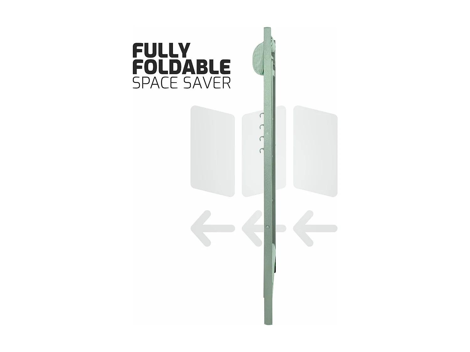 Mezzaluna - Set di 2 sdraio in alluminio e textilene, colore verde