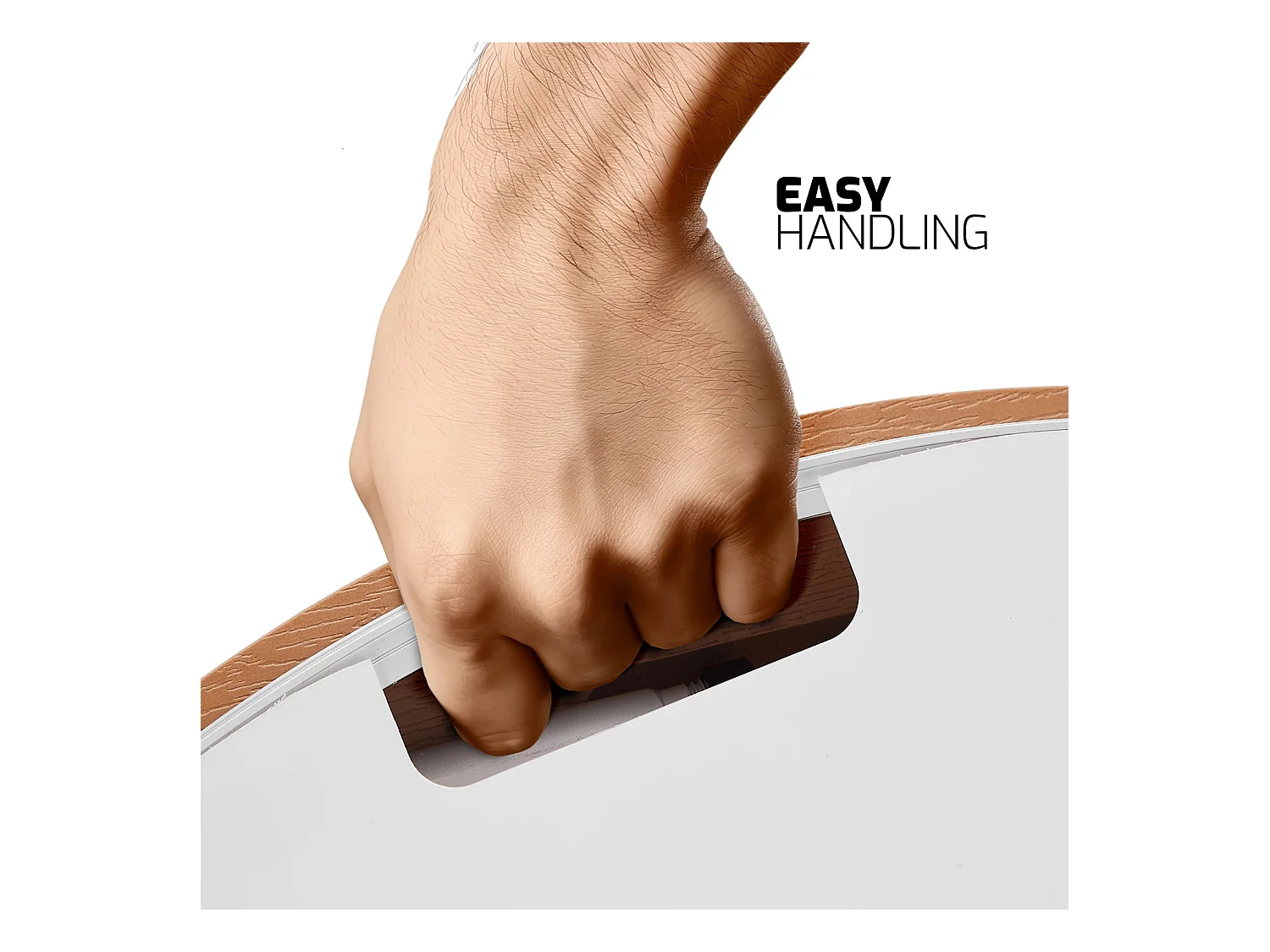 Mitra - Ducha de suelo para jardín Ø 70 cm