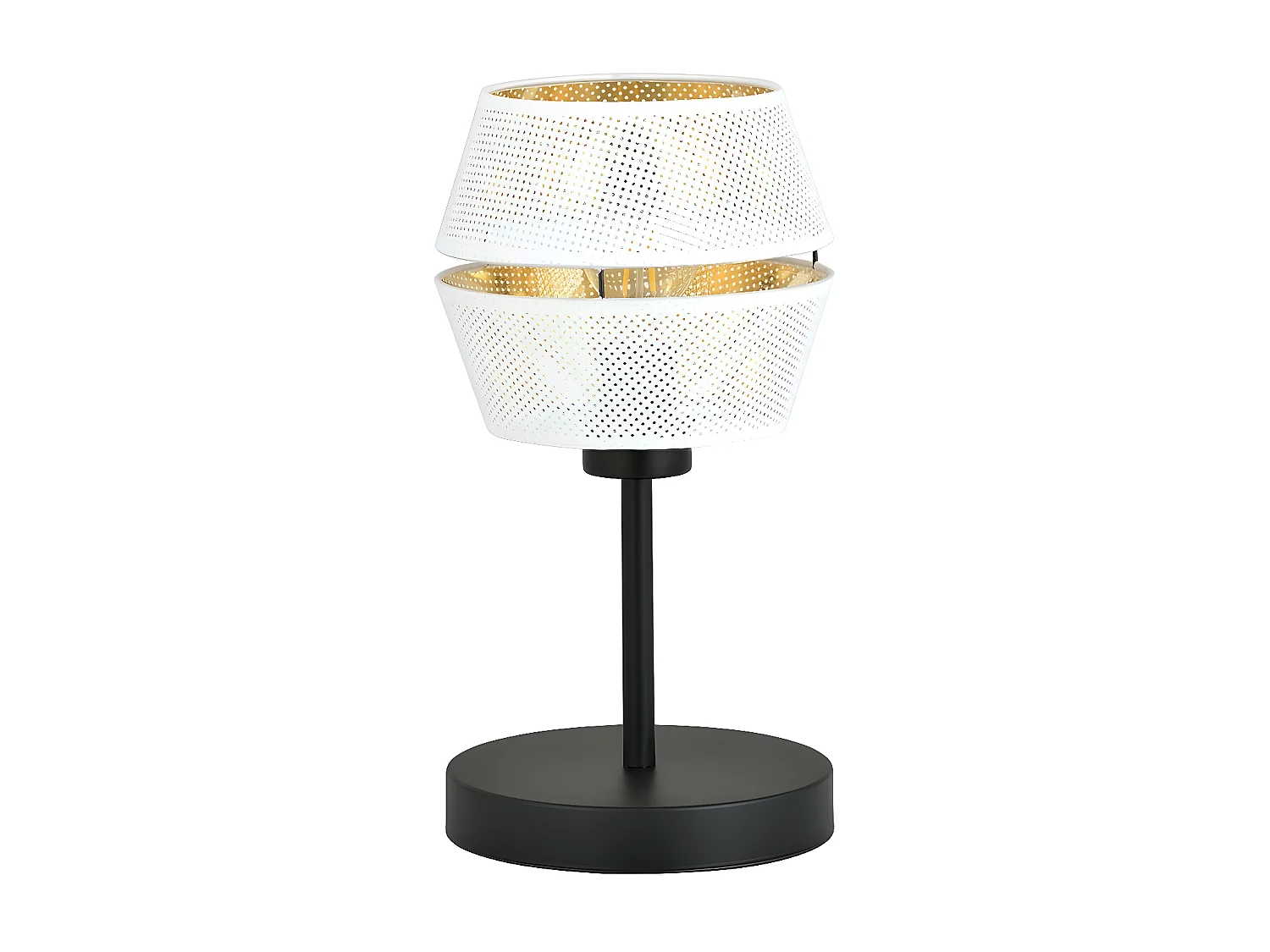 Lampe à Poser Malia, Blanc, 20x30x20 cm, Seven Design