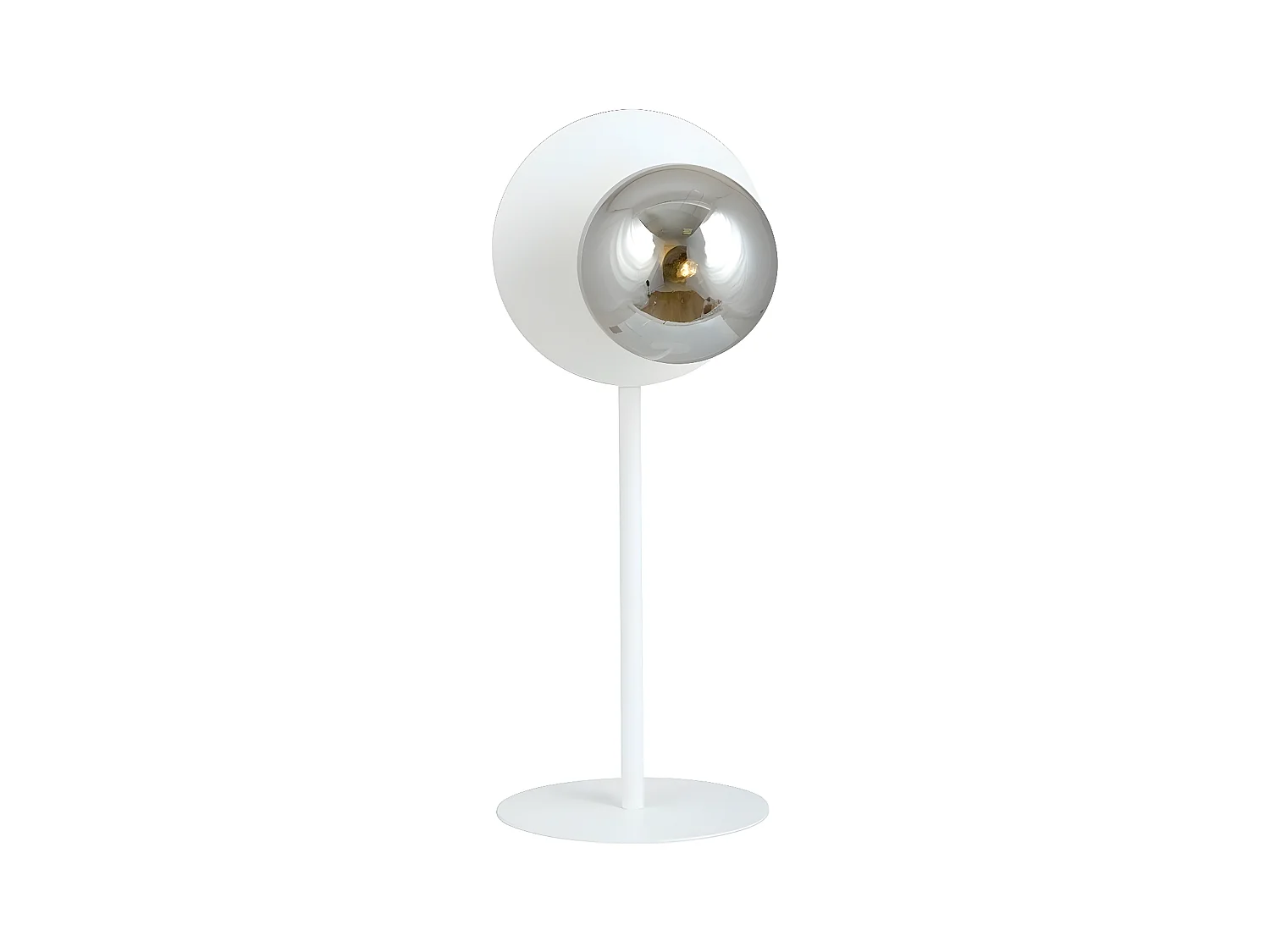Lampe à Poser Oslo, Blanc, 20x50x20 cm, Epikasa