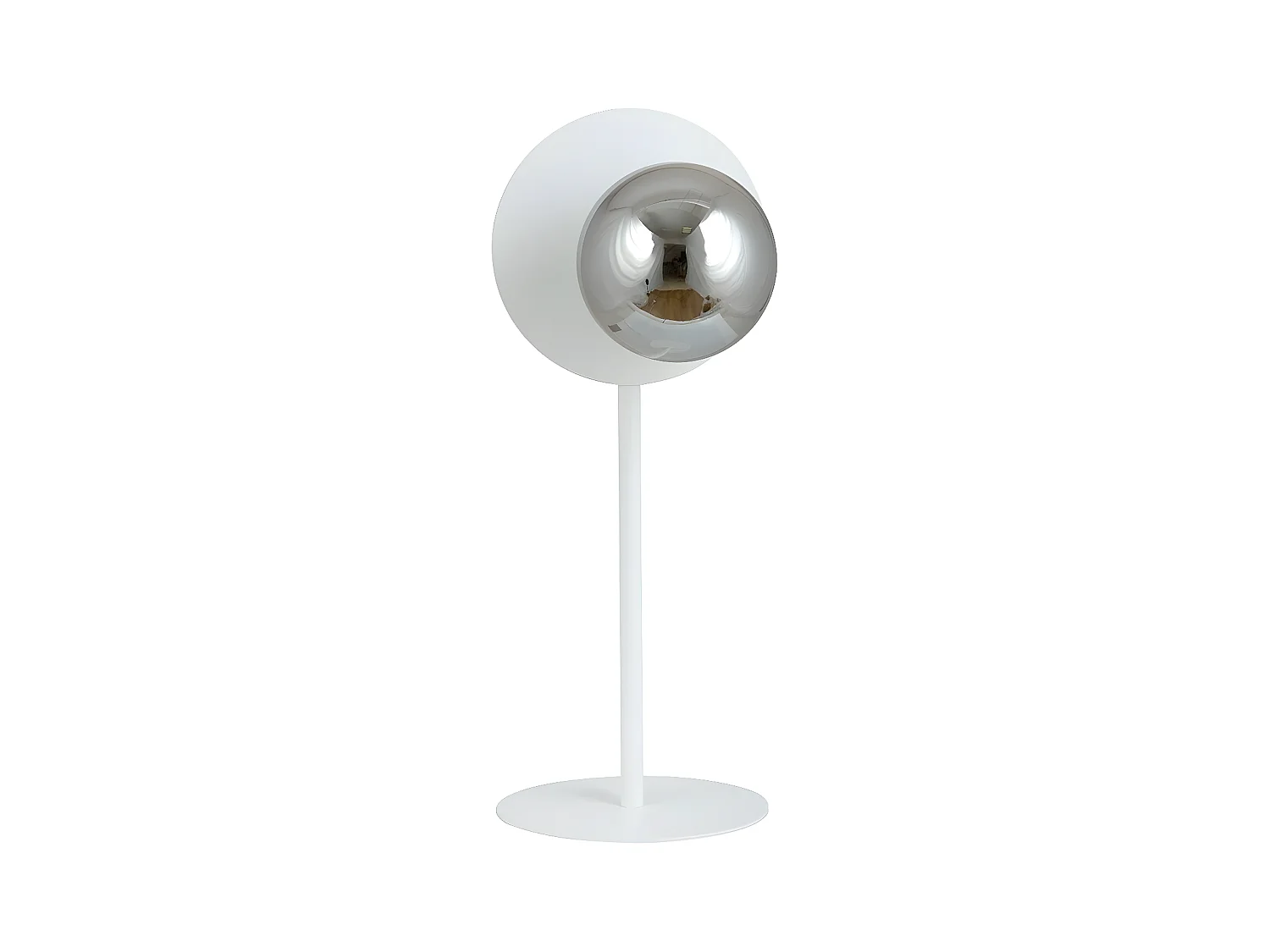 Lampe à Poser Oslo, Blanc, 20x50x20 cm, Epikasa