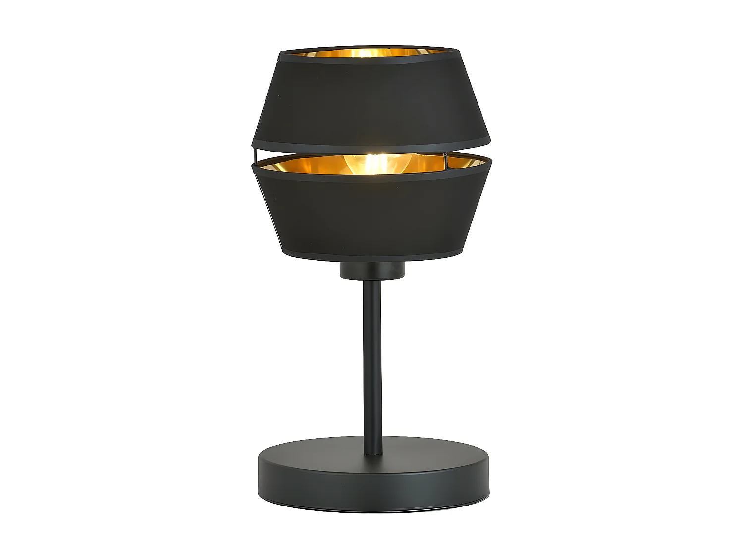 Tafellamp Piano, Zwart, 20x30x20 cm, Seven Design