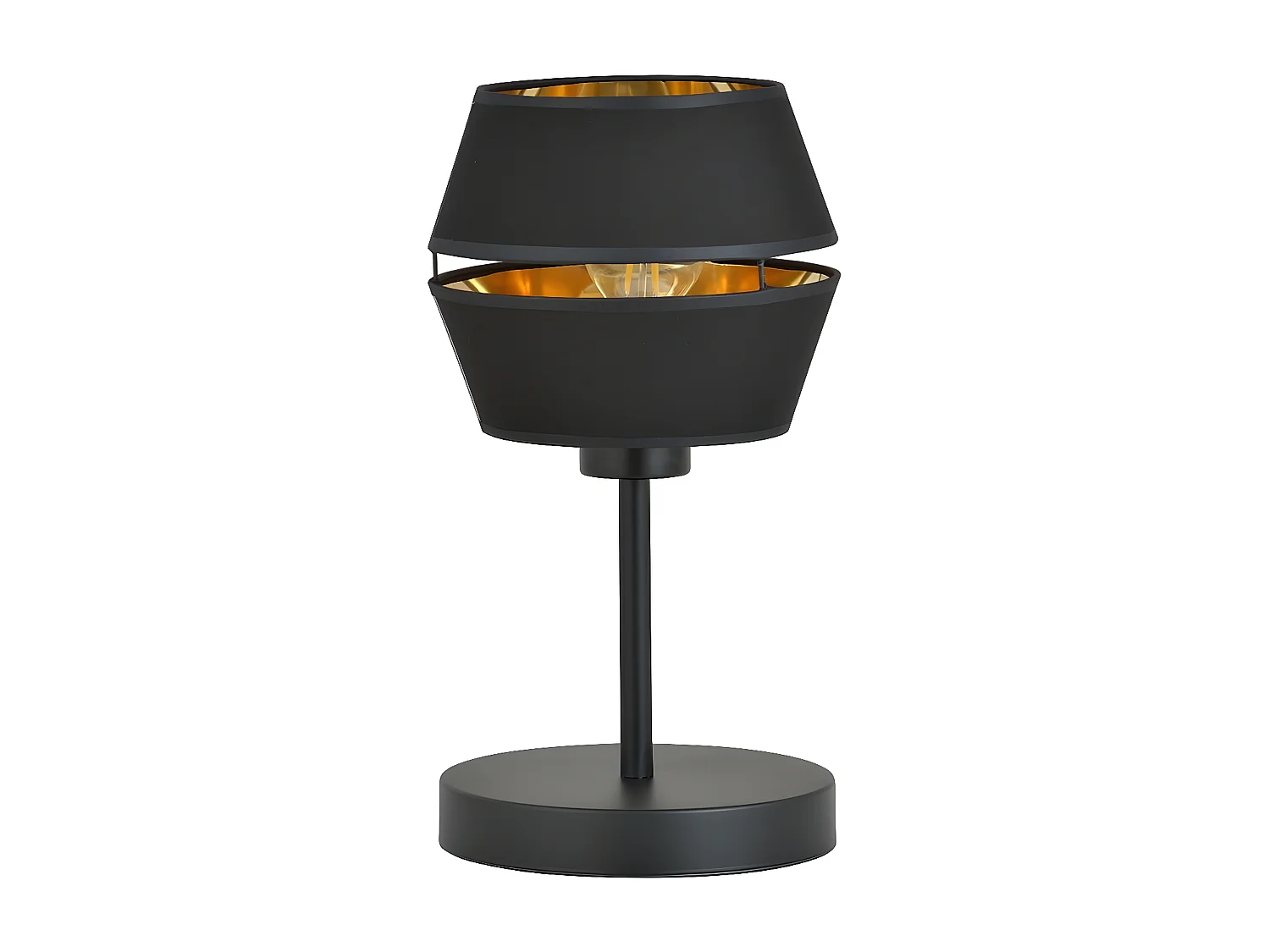 Tafellamp Piano, Zwart, 20x30x20 cm, Seven Design