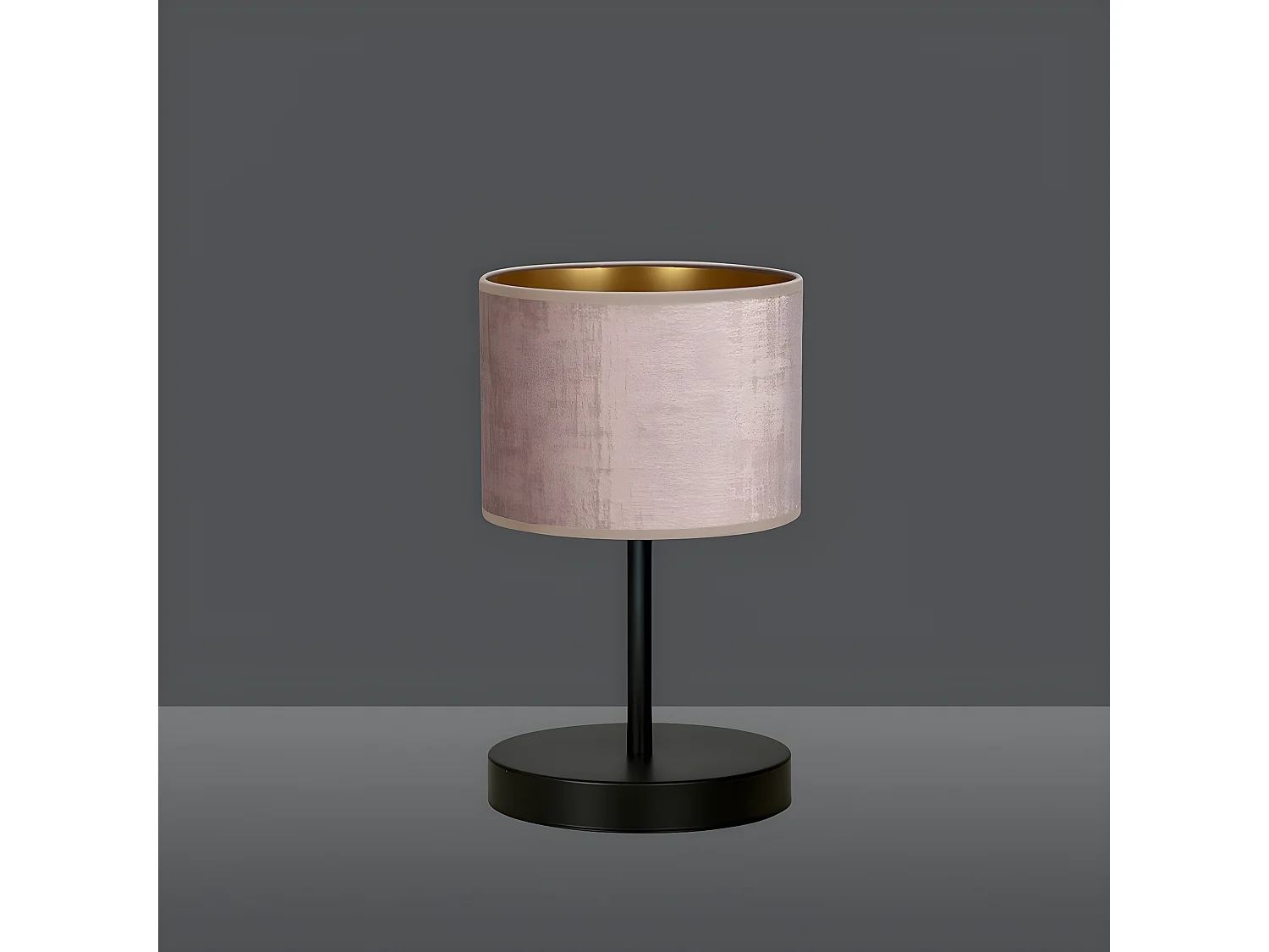 Candeeiro de Mesa Hilde, Cor-de-rosa, 20x34x18 cm, Seven Design