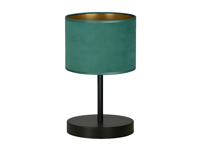 Lámpara de Mesa Hilde, Verde, 20x34x18 cm, EPIKASA