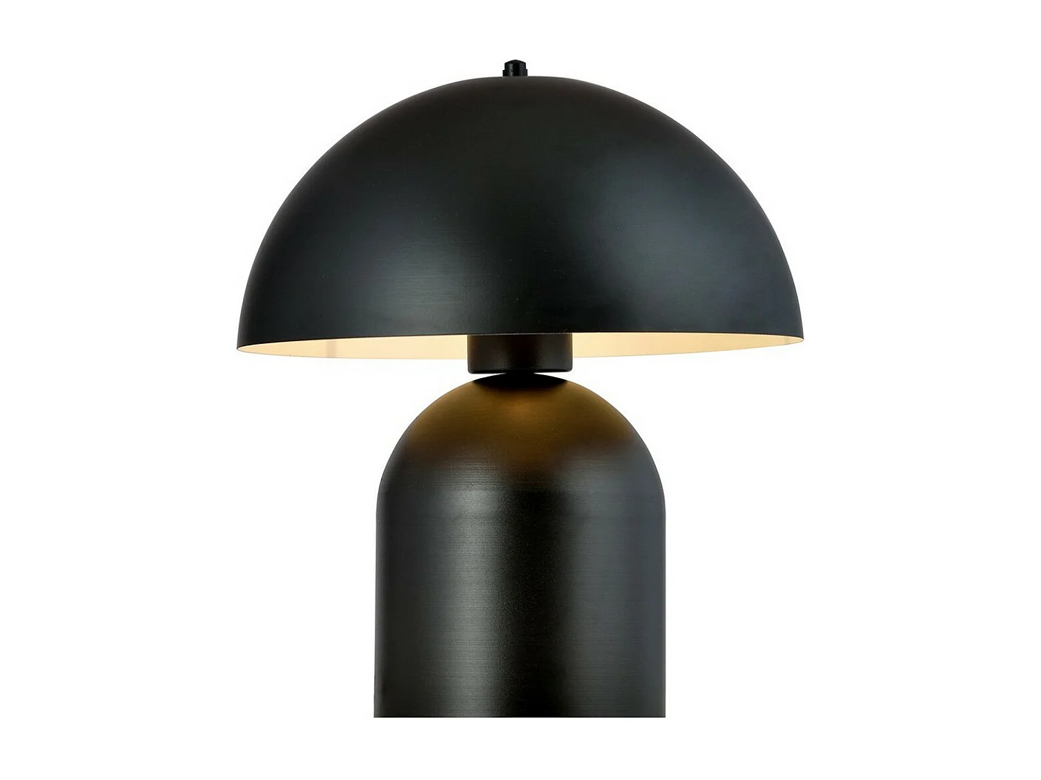 Tafellamp Kava, Zwart, 30x35x30 cm, Epikasa