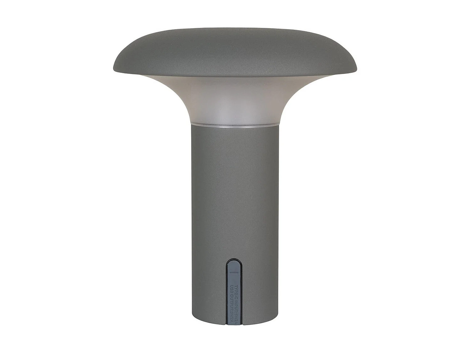 Lampa Stołowa Ramsey, Szary, 17x17x21 cm, Seven Design