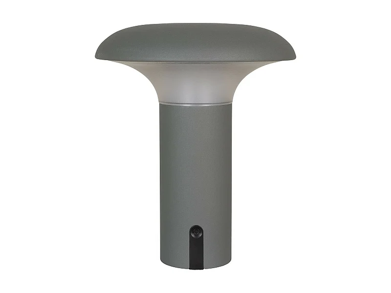 Lampa Stołowa Ramsey, Szary, 17x17x21 cm, Seven Design