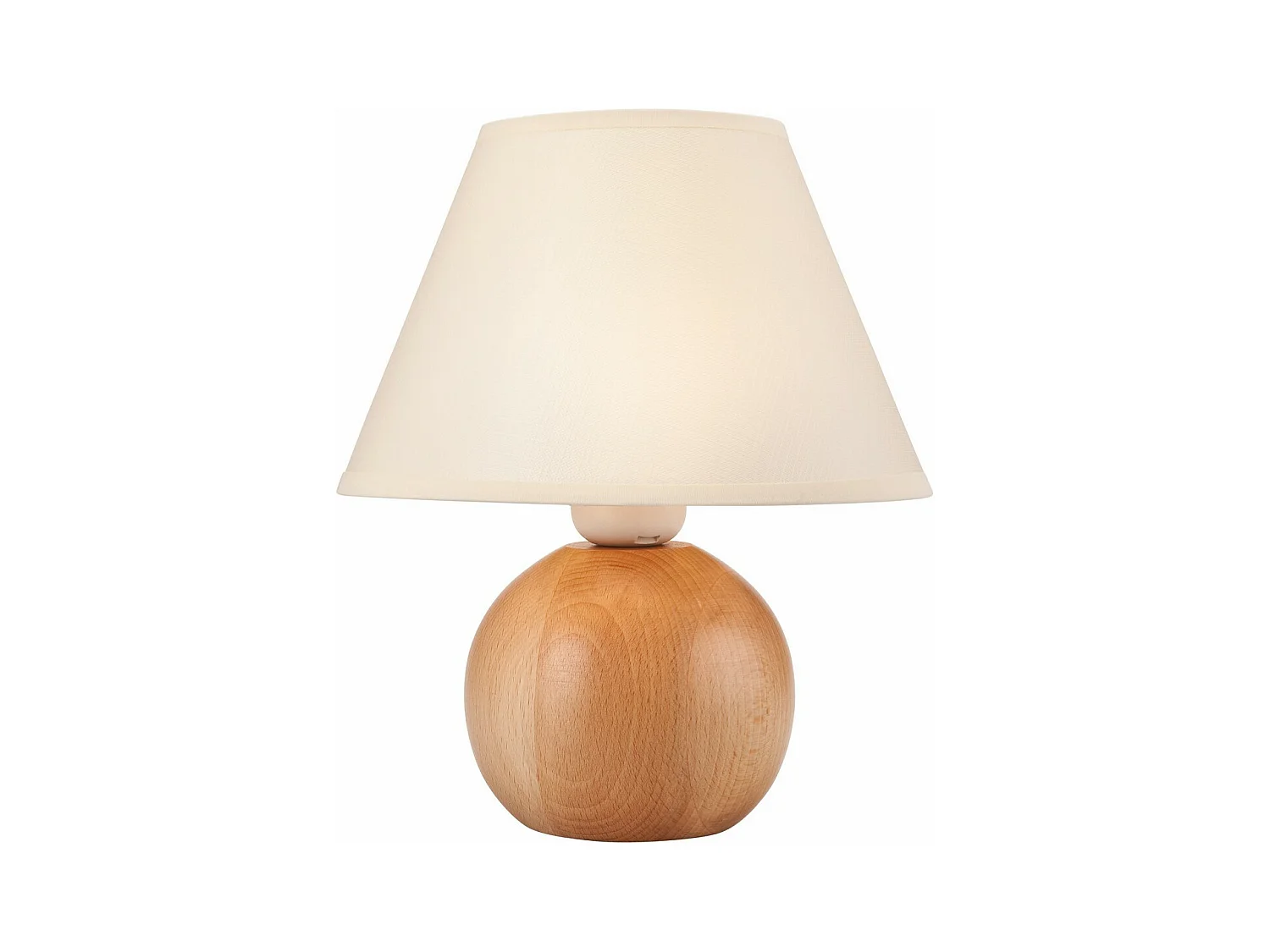 Lampe à Poser Ball, Marron, 24x24x19 cm, Epikasa