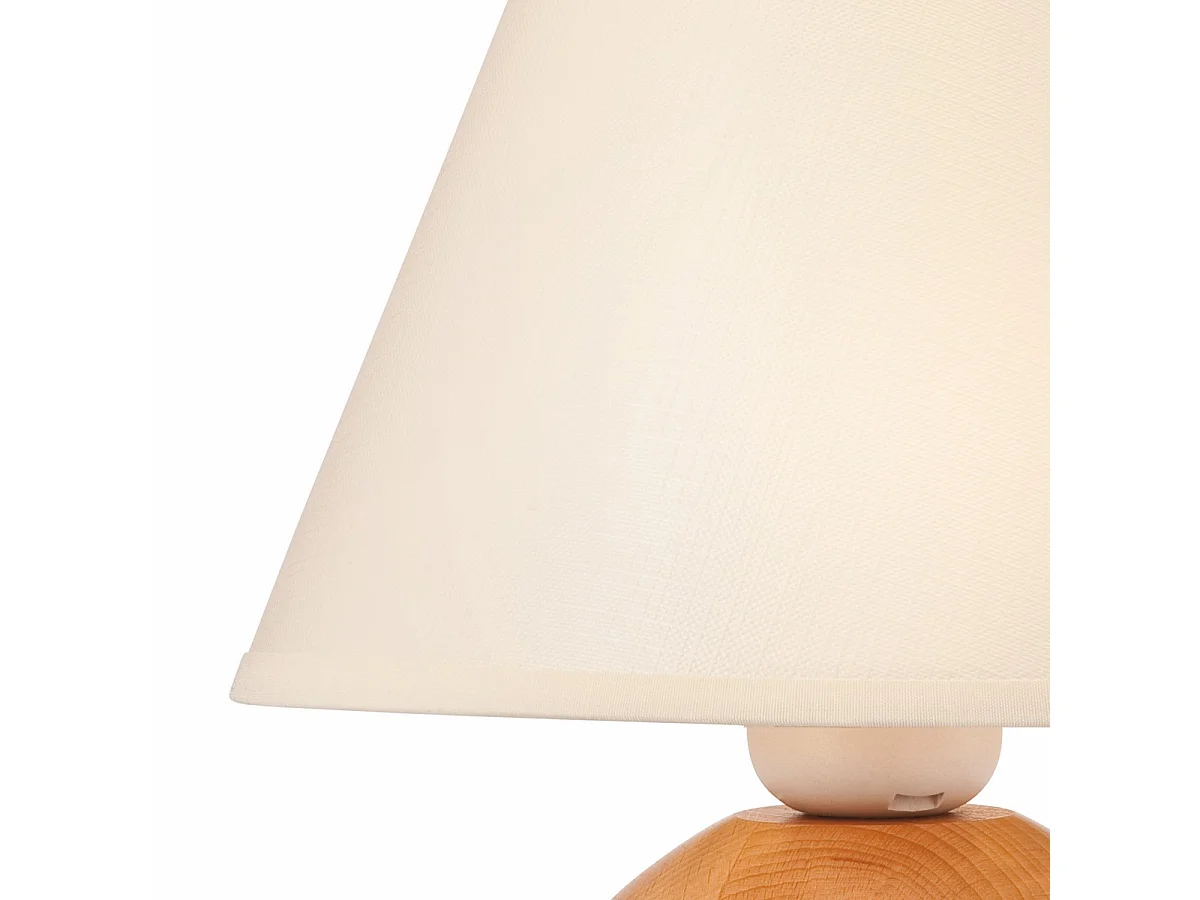 Lampa Stołowa Bali, Brązowy, 24x24x19 cm, Seven Design