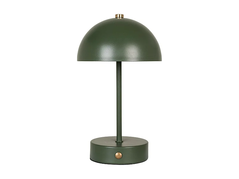 Akumulatorowa Lampa Stołowa Holt, Zielony, 16,5x16,5x25 cm, Seven Design