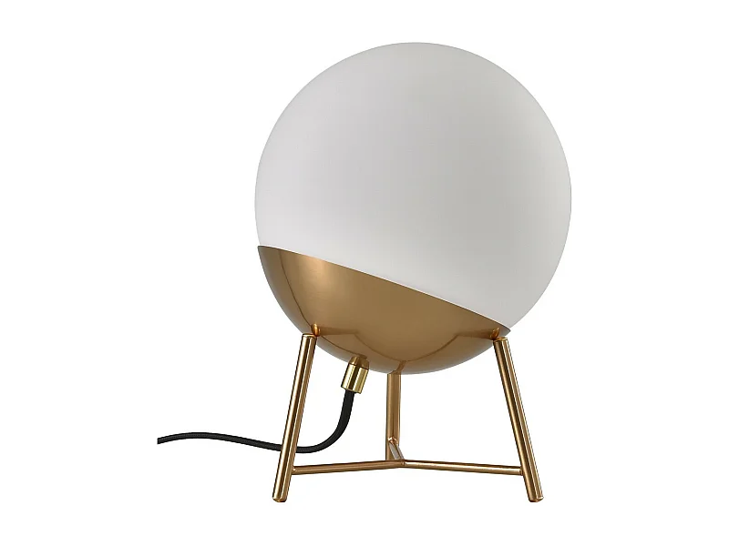 Lampada da Tavolo Chelsea, Ottone, 20x20x26 cm, EPIKASA