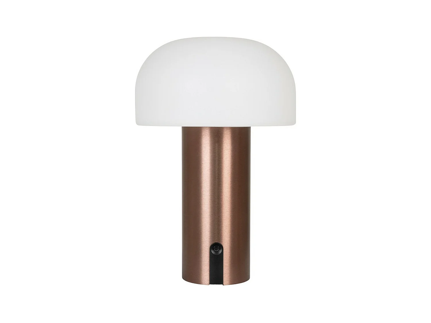 Lamp à Poser Rechargeable Soham, Cuivre, 15x15x22 cm, EPIKASA
